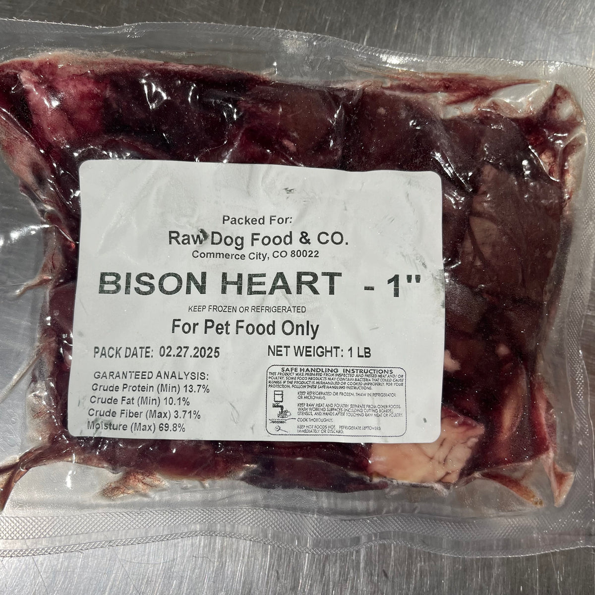 Bison Heart Chunks