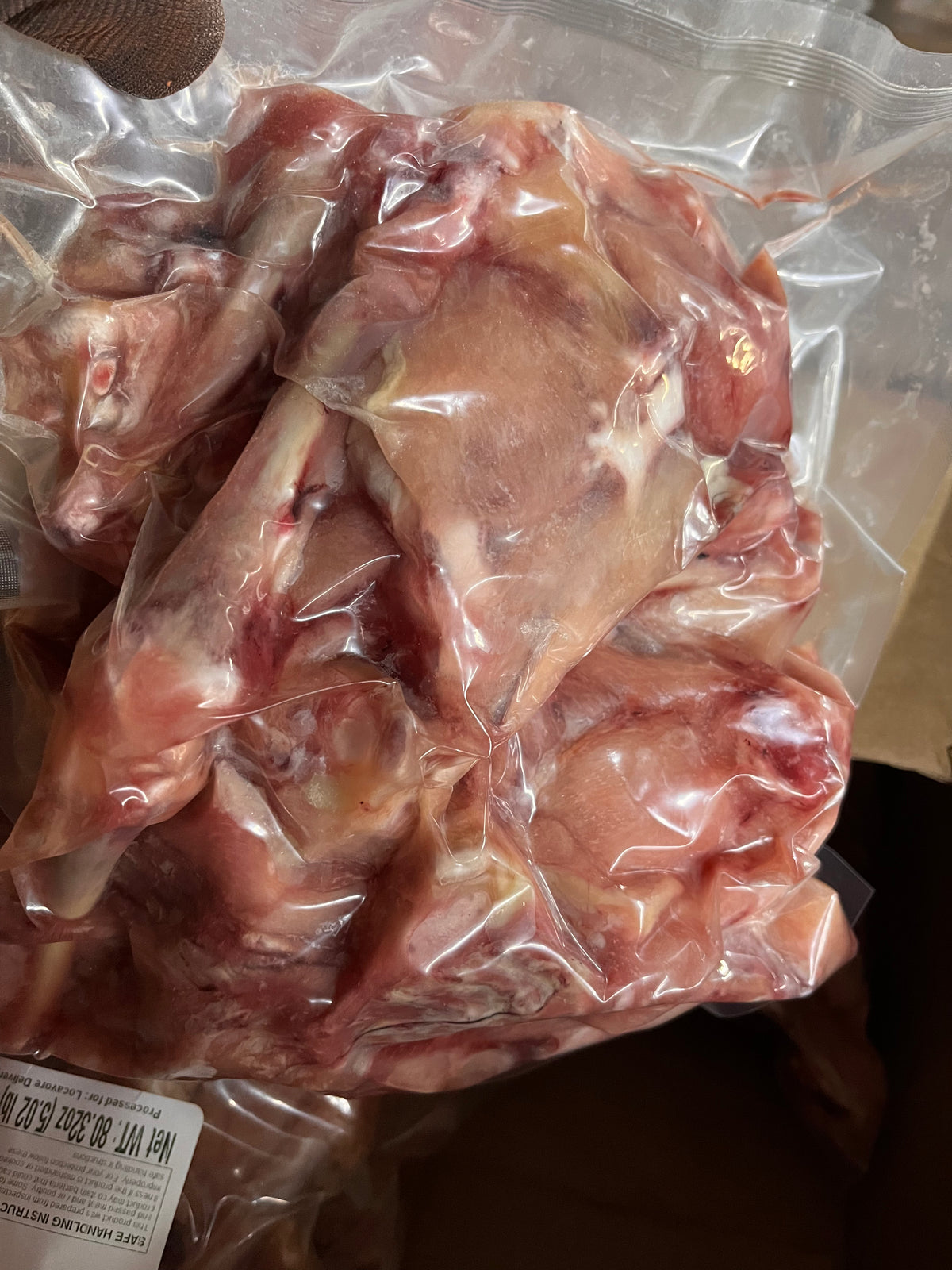 Chicken Soup Bones Pasture Raised (~5 lb package)