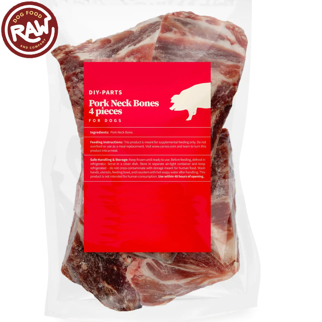 Pork Neck Raw Meaty Dog Bones (2.5 lb)