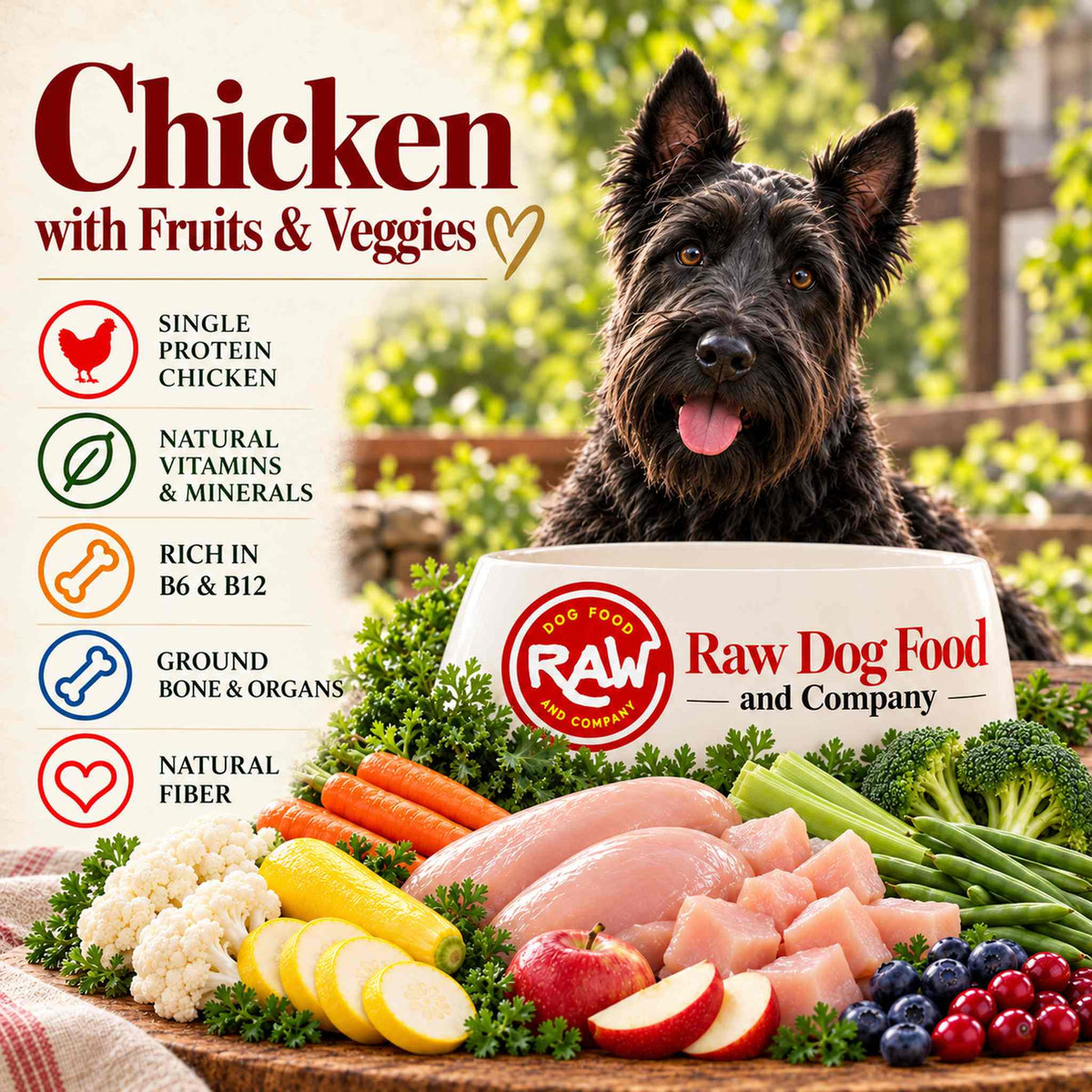 Chicken Recipe (with fruits and veggies)