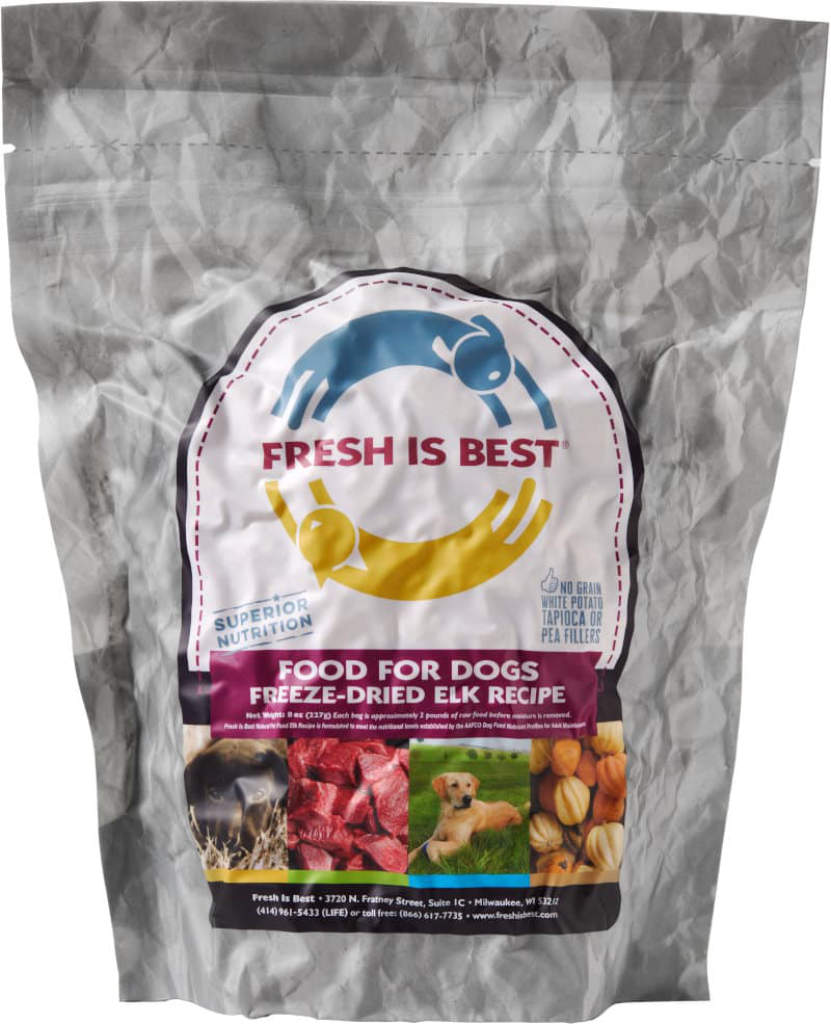 Freeze Dried Elk Dog Food (16 oz)