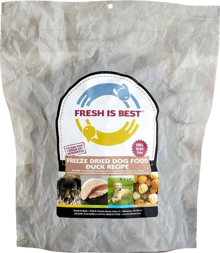Freeze Dried Duck Dog Food (16 0z)