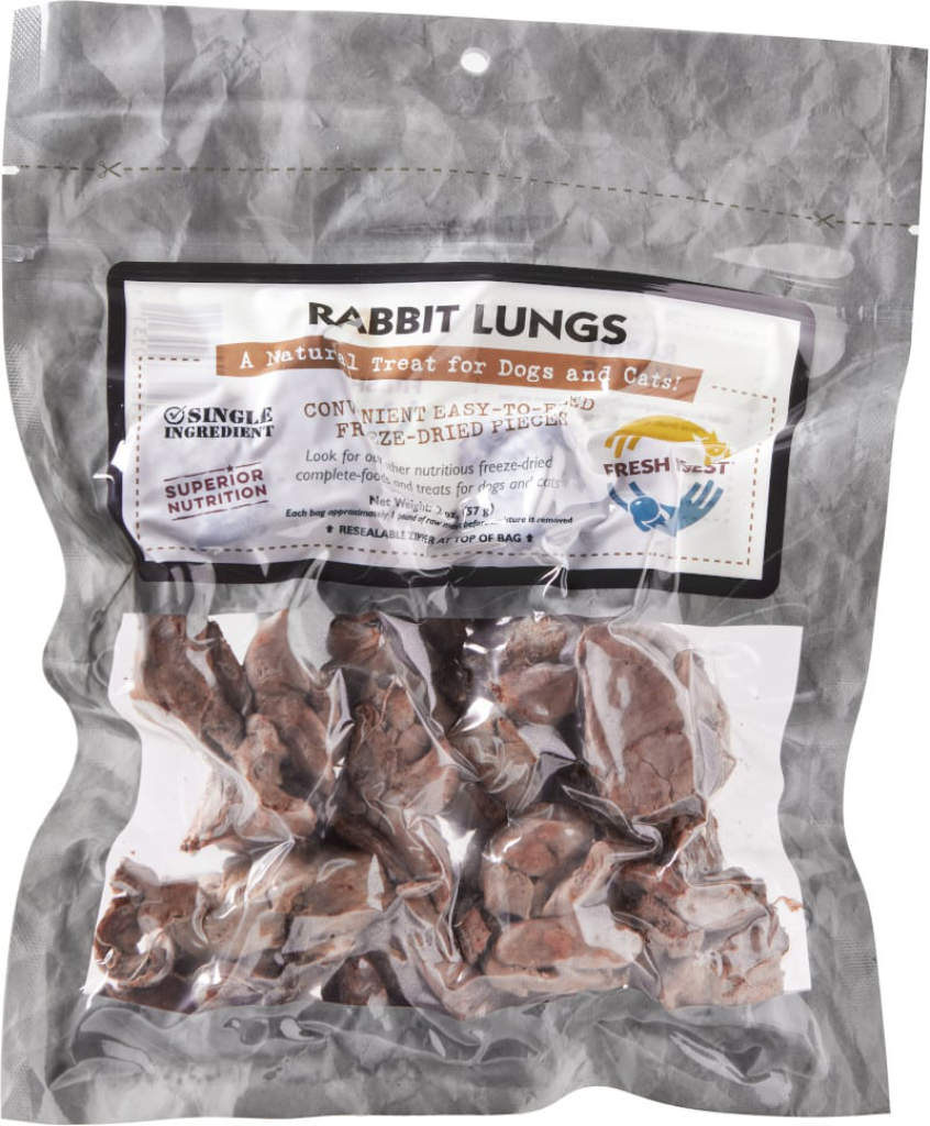 Freeze Dried Rabbit Lung Treats (3 oz)