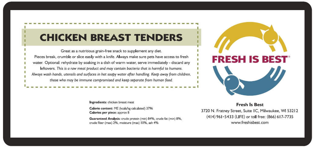 Freeze Dried Chicken Breast Tenders (3.5 oz)