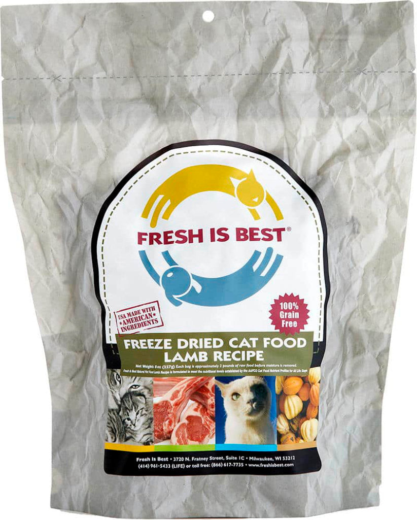 Freeze Dried Lamb Cat Food (8 oz)