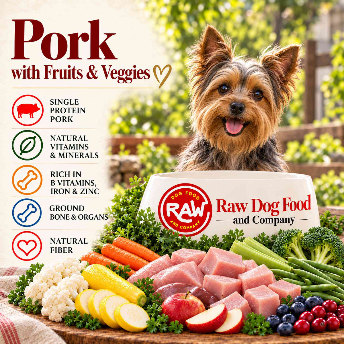 Pork Recipe (with fruit and veggies)