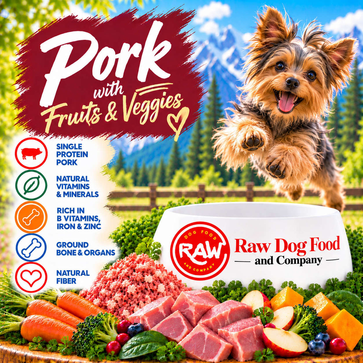 Pork Recipe (with fruit and veggies)