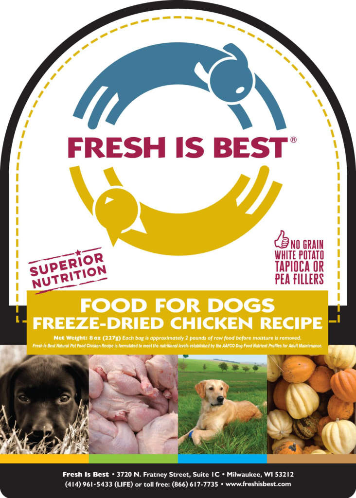 Freeze Dried Chicken Dog Food (16 oz)