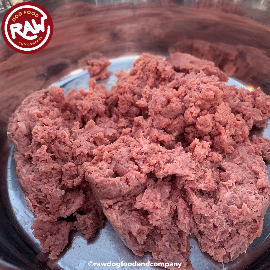 Feeding raw ground beef hotsell to dogs