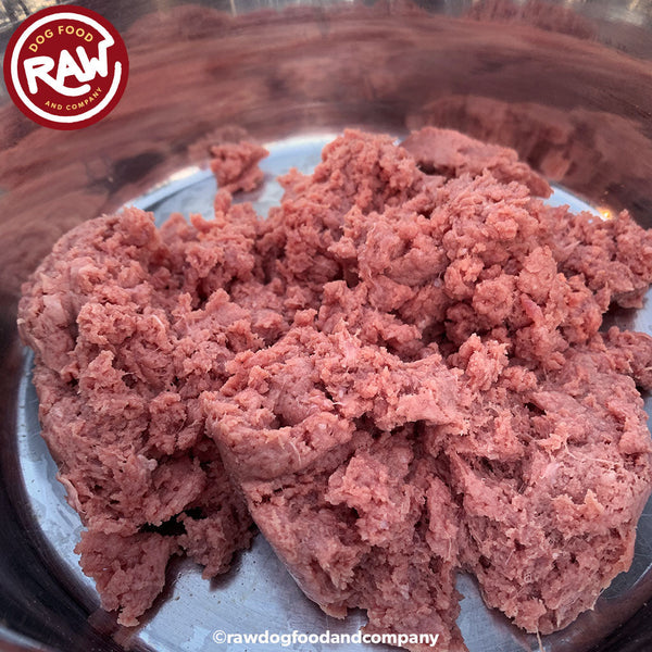 Raw Dog Food Beef Mix Prey Model Denver Colorado Raw Dog Food and