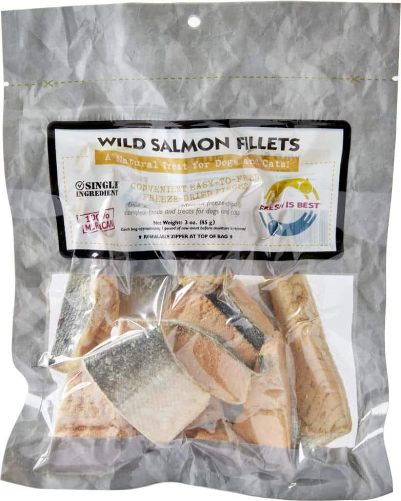 Freeze Dried Wild Salmon Fillets  (3 oz)