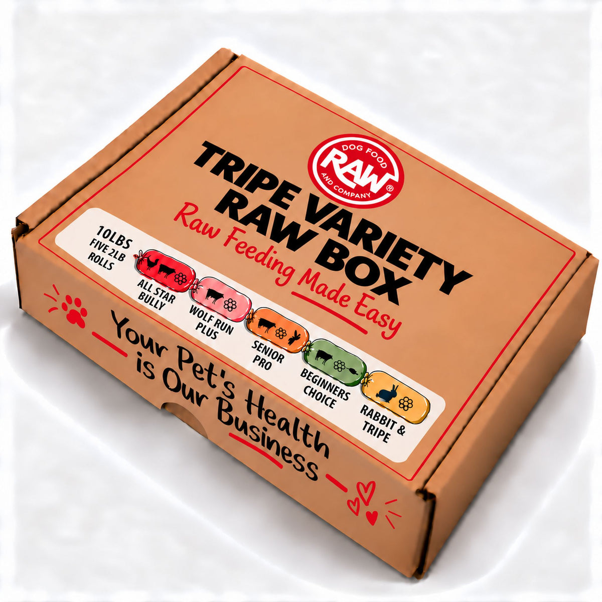 Tripe Variety Raw Box (10 lb)