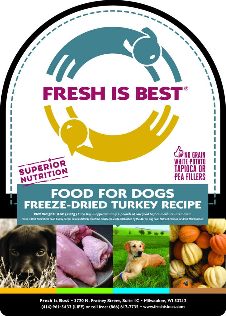Freeze Dried Turkey Dog Food (16 oz)