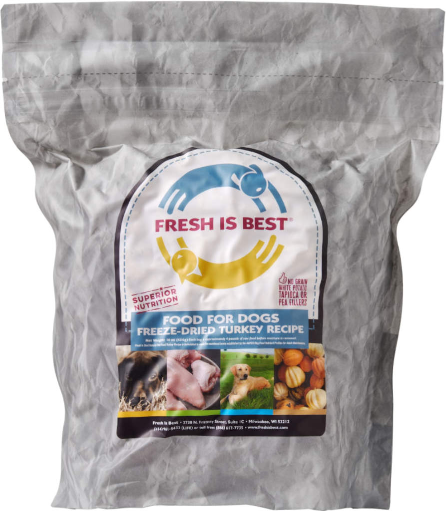 Freeze Dried Turkey Dog Food (16 oz)