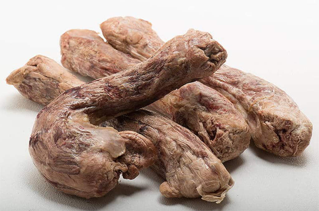 Freeze Dried Whole Duck Necks (3.5 oz)