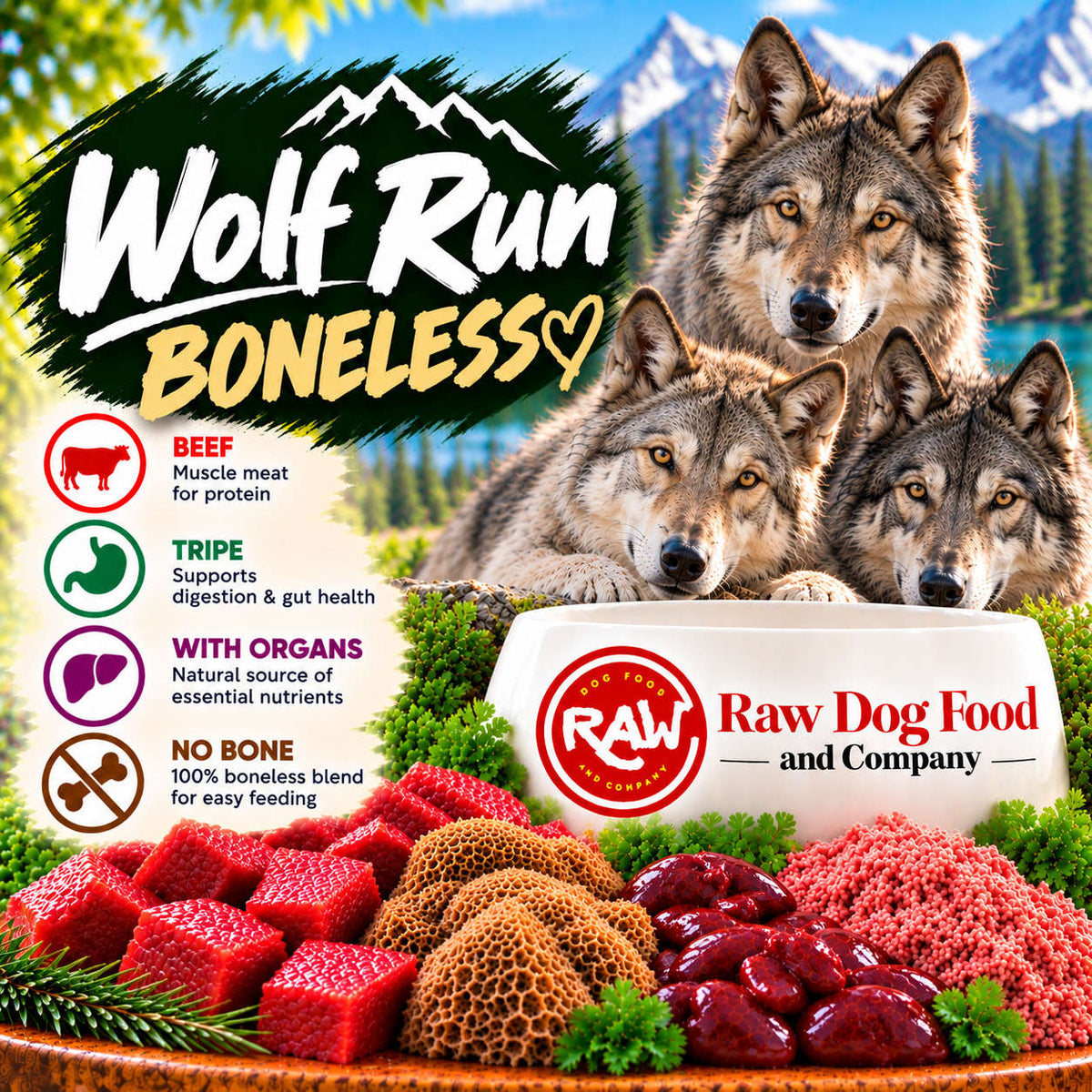 Wolf Run (boneless)