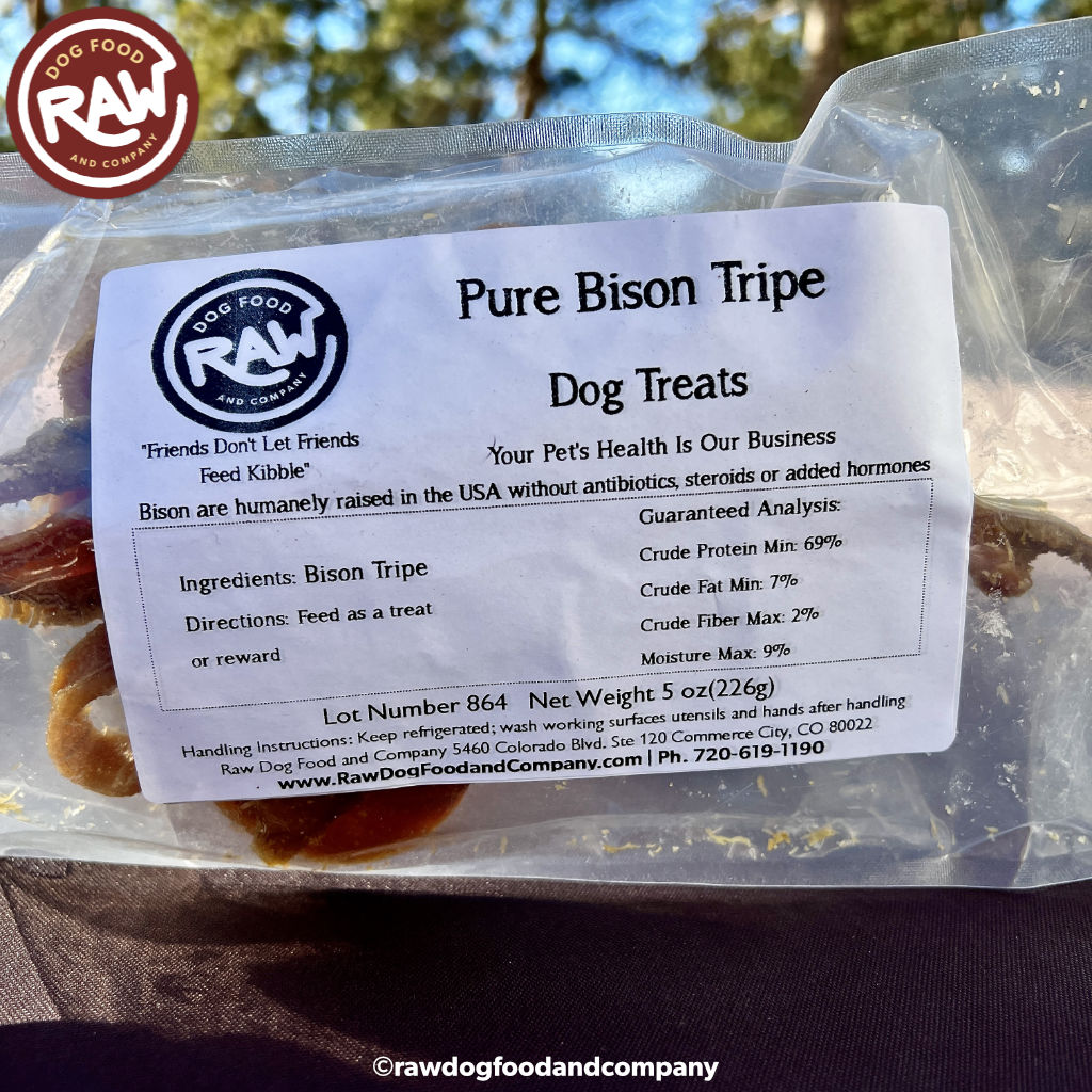 Pure Bison Tripe Treats (5 oz)
