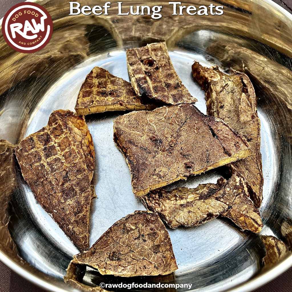 Pure Beef Lung Treats  (5 oz)