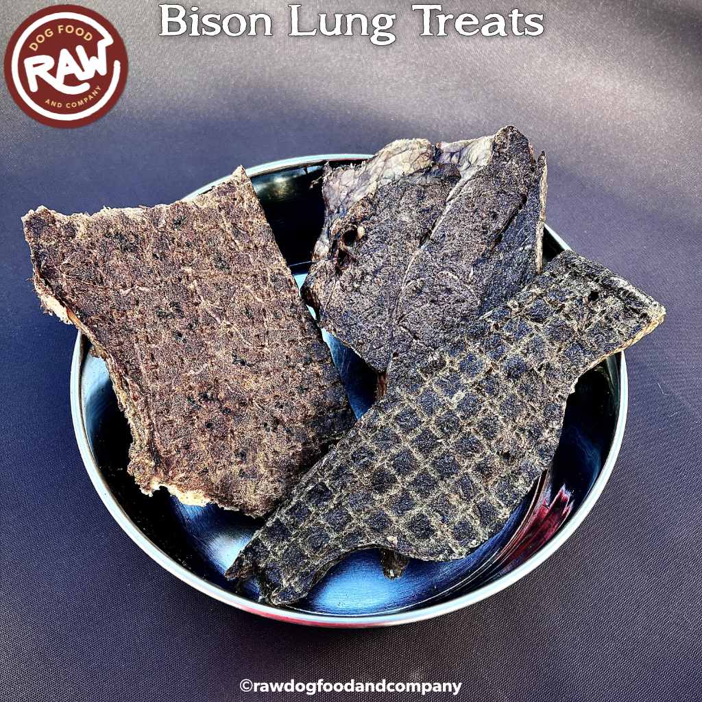 Pure Bison Lung Treats  (5 oz)