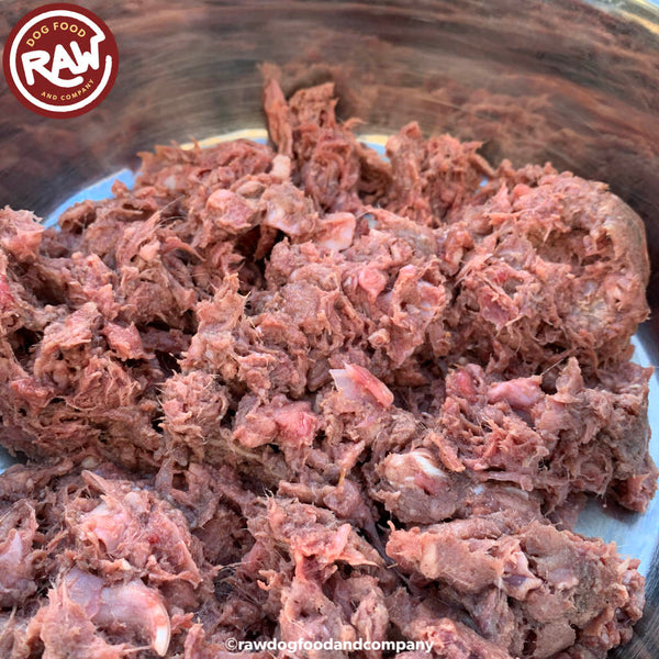 Raw Dog Food and Company Ground Rabbit and Beef Tripe Raw Diet