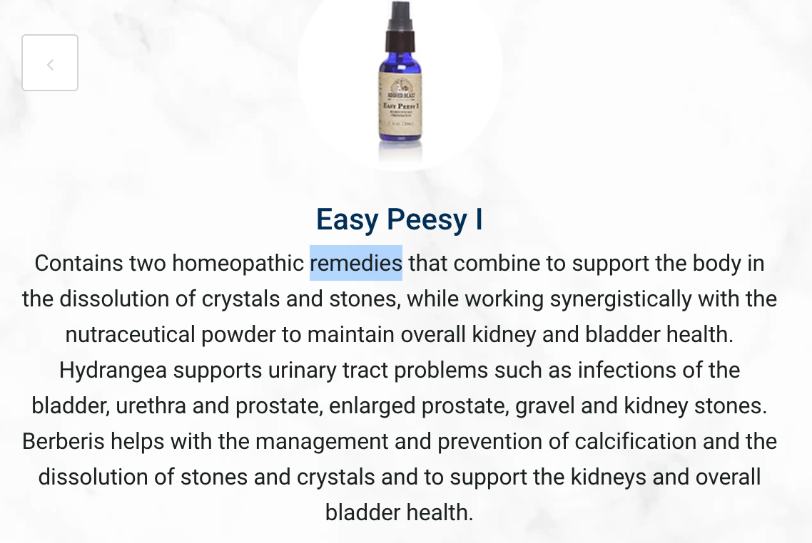 Easy Peesy Protocol - Urinary Tract Health