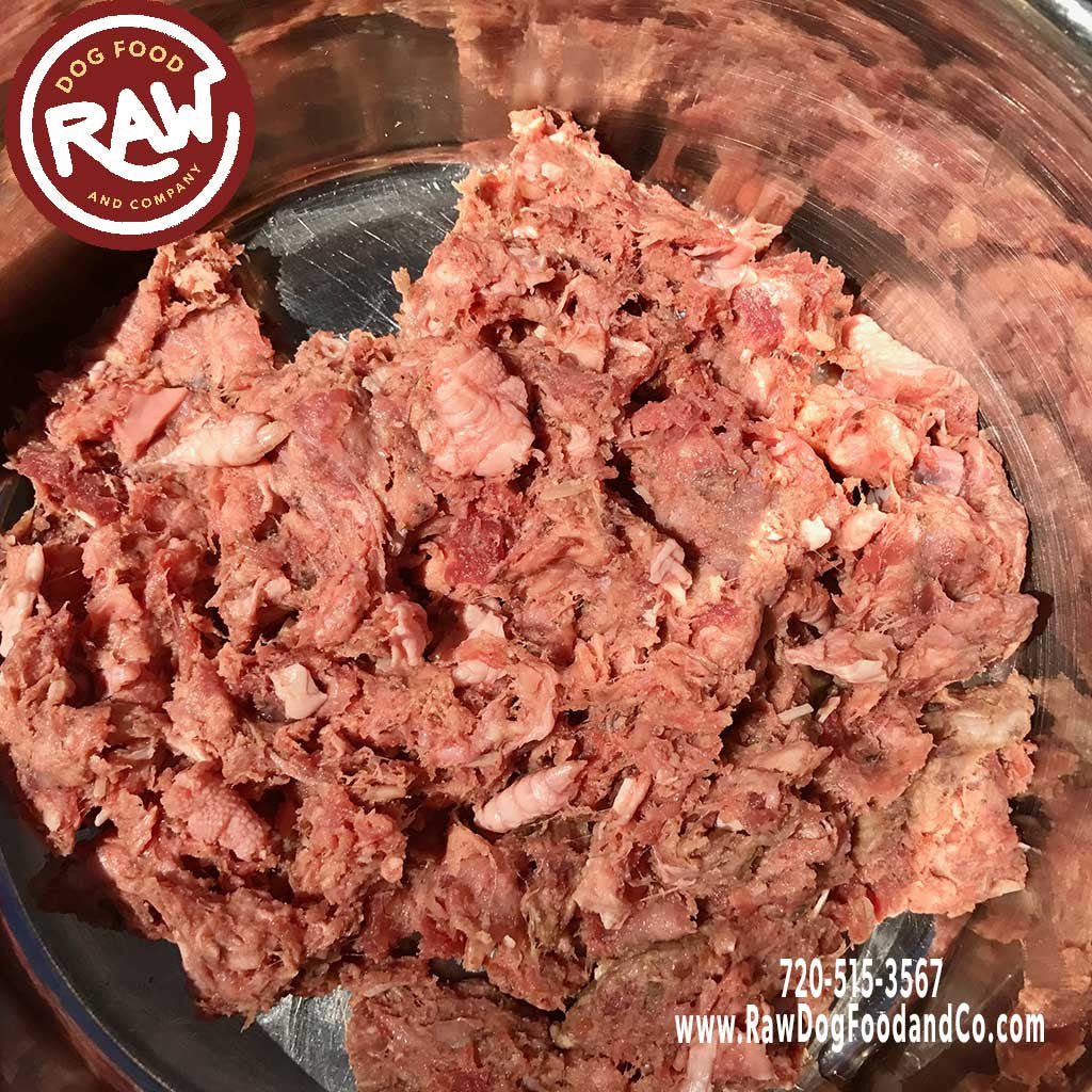 Pro raw 2025 dog food